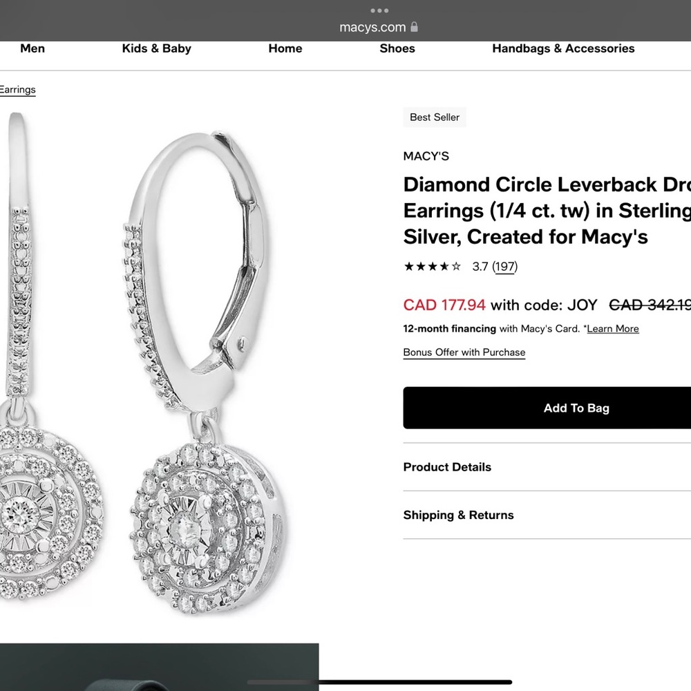 Macy’s Earrings